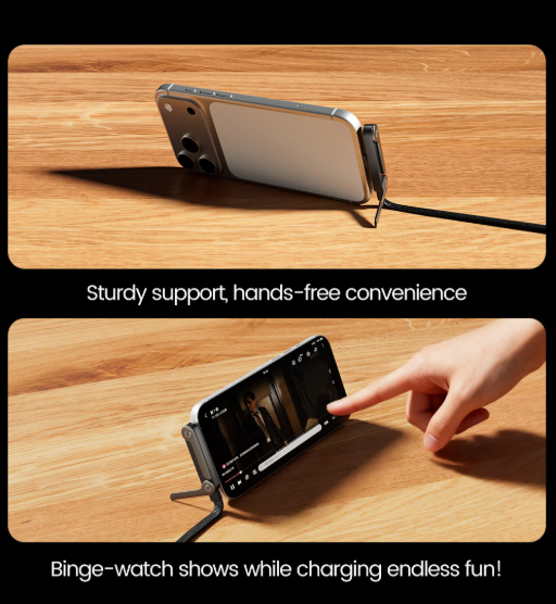 240W Type-C Elbow Cable - Charge & Hold!